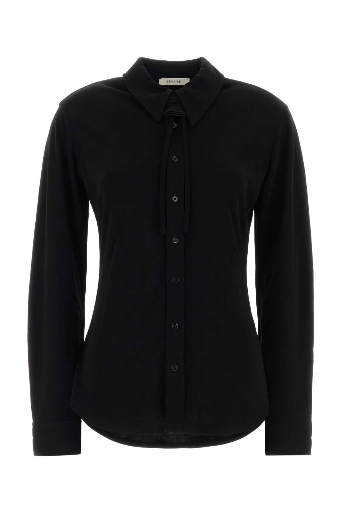 Fitted Shirt — Black