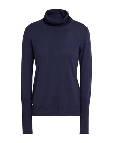 Manila Grace Woman Turtleneck Midnight blue Size XS Viscose