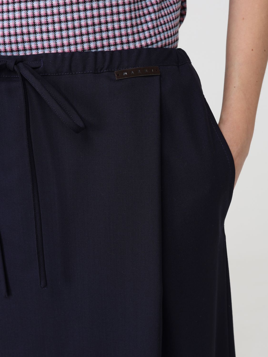 Pants Woman color Blue