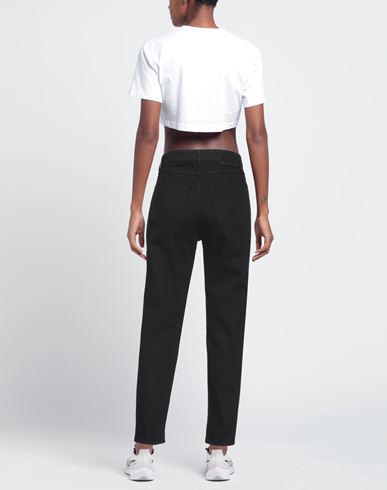 Maison Kitsuné Woman Jeans Black