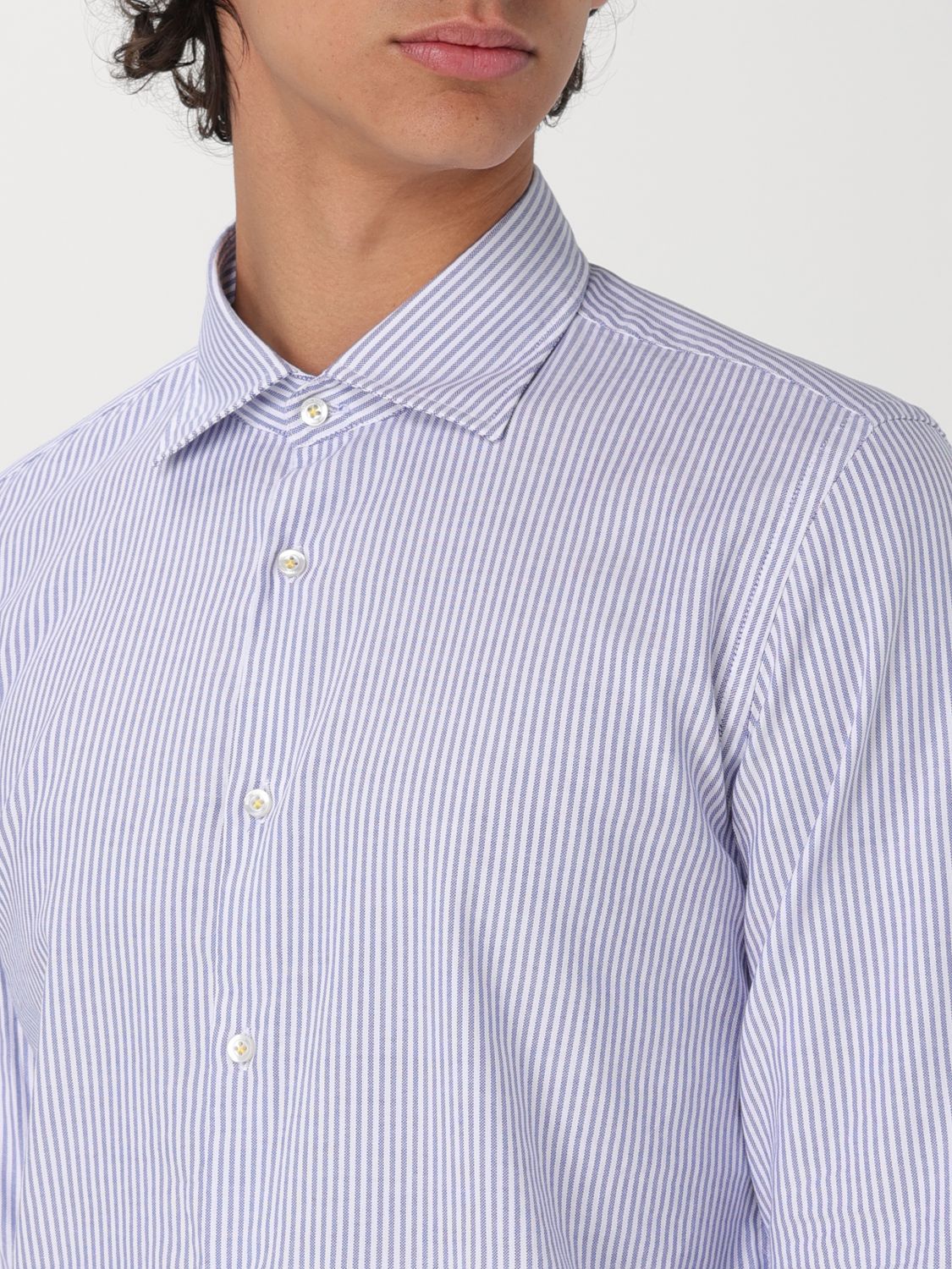 Shirt Men color Sky Blue