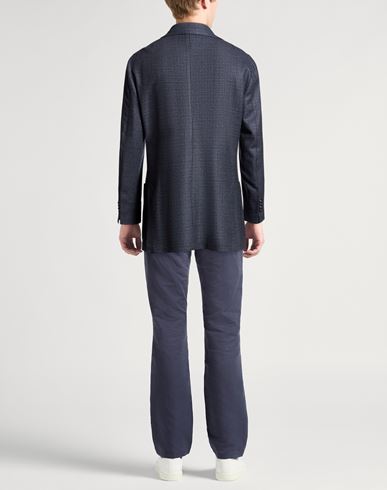 Man Blazer Slate blue Size 40 Virgin Wool