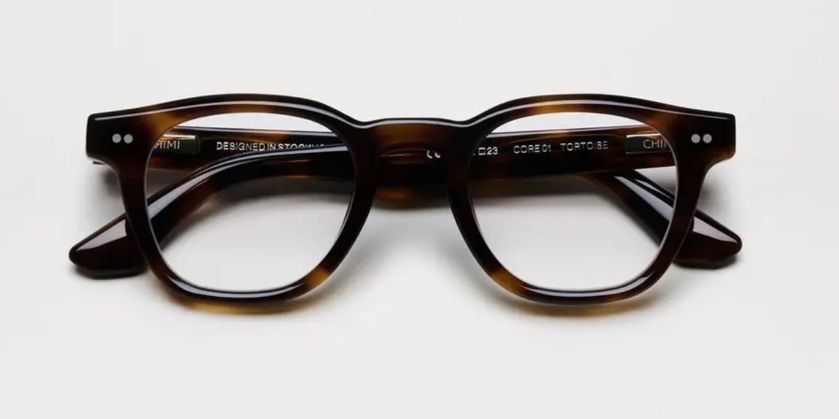 CHIMI 01 Optic Tortoise Men's Eyeglasses Tortoiseshell 47 - Blue Light Block Available