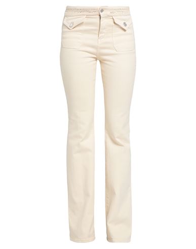 Woman Denim pants Beige