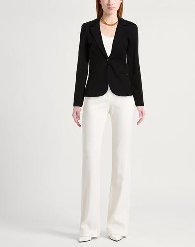 Woman Blazer Black Size XXL Viscose, Polyamide, Elastane