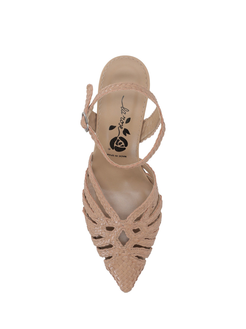 Brown Pointed Toe Pumps