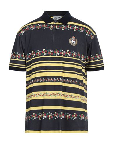 Man Polo shirt Navy Size XXL Cotton