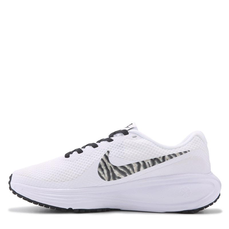 Women's Revolution 8 Running Shoes (White/Black/Metgold)