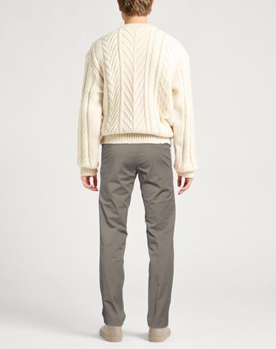 Pt Torino Man Pants Taupe Size 30 Cotton, Elastane