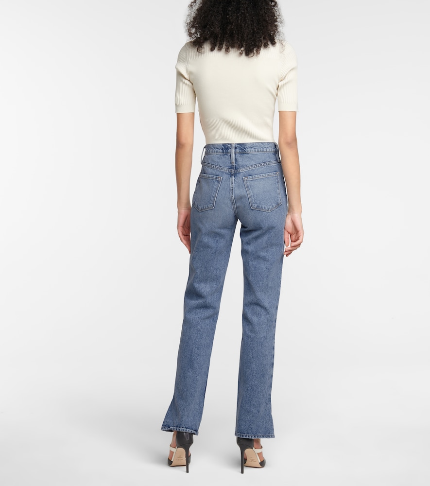 Le Drew high-rise straight jeans