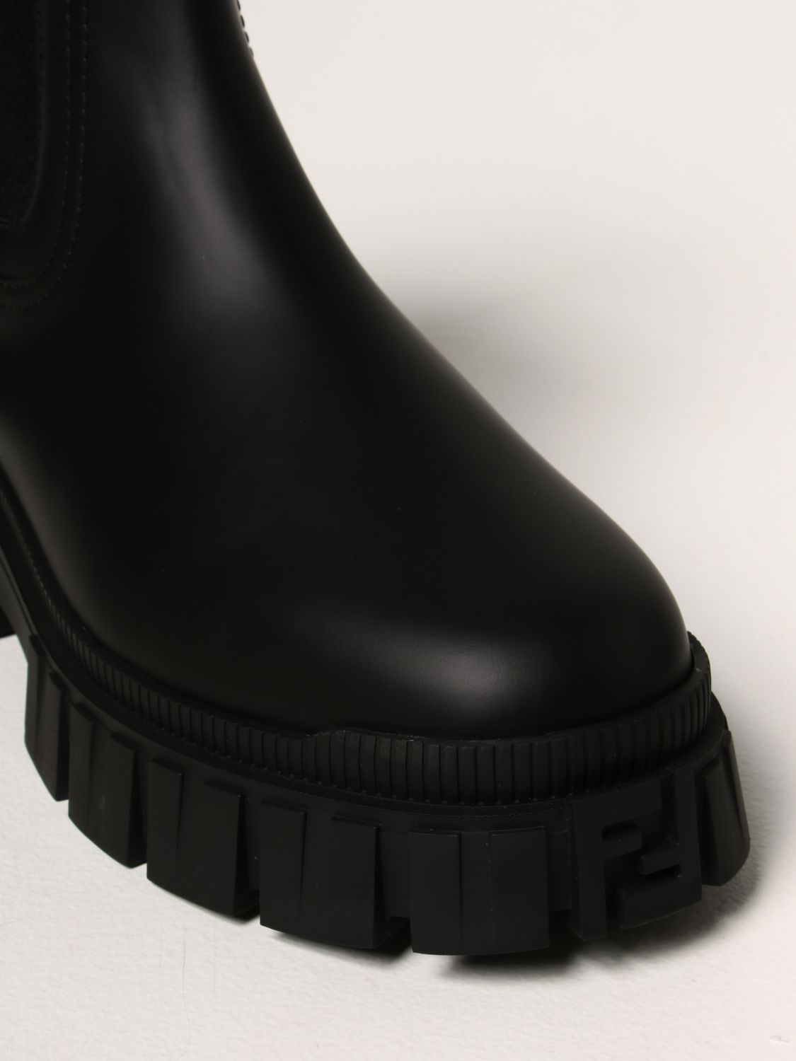 Flat Booties Woman color Black