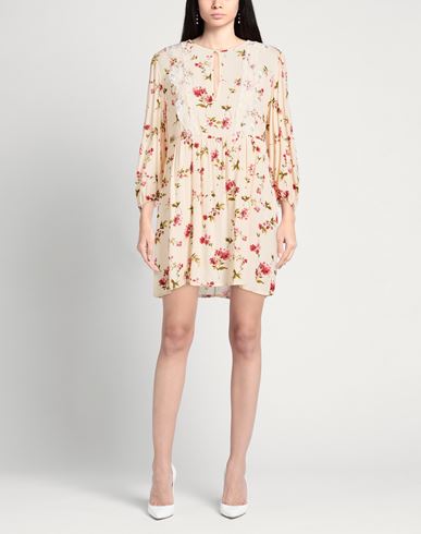 Woman Mini dress Apricot Size S Viscose