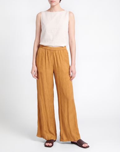 Woman Pants Marigold Size 8 Viscose