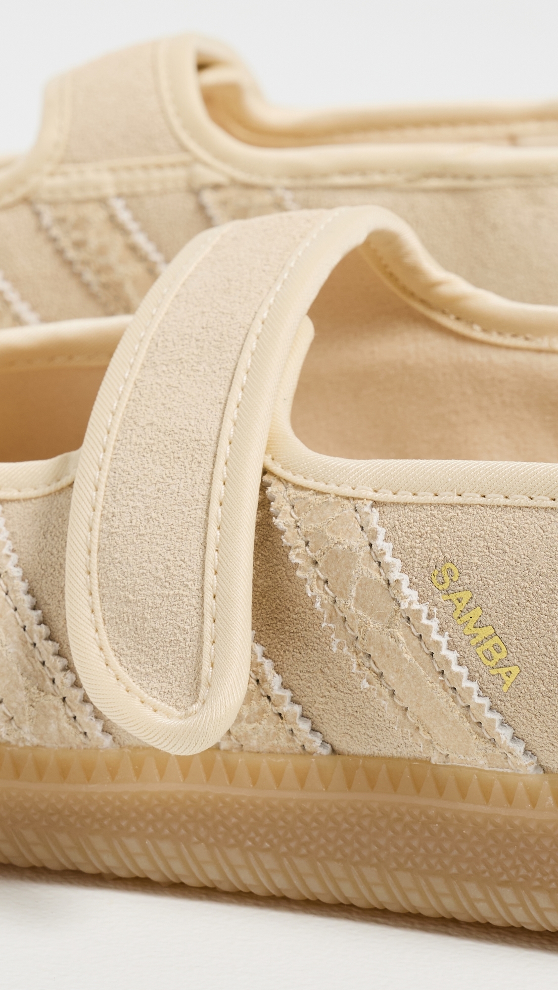 Samba Jane Shoes Sand Strata/Gold Metallic