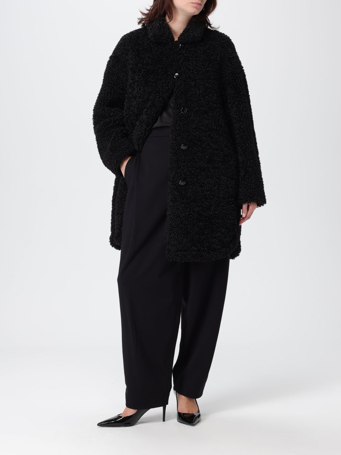 Coat Woman color Black