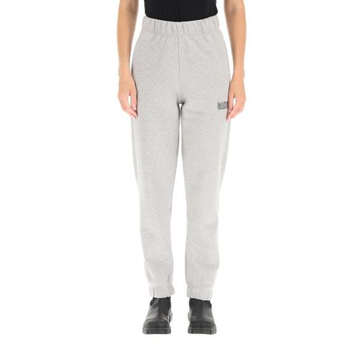 Logo-embroidered tapered track pants - Pink