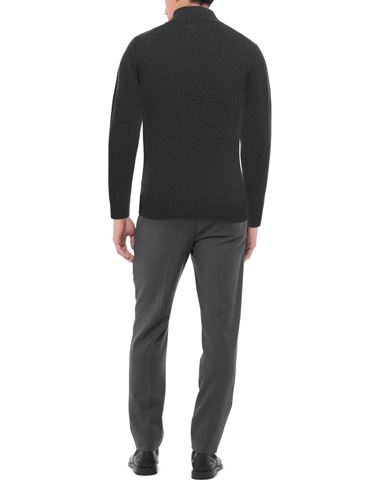 Man Turtleneck Charcoal Size XL Wool, Cashmere