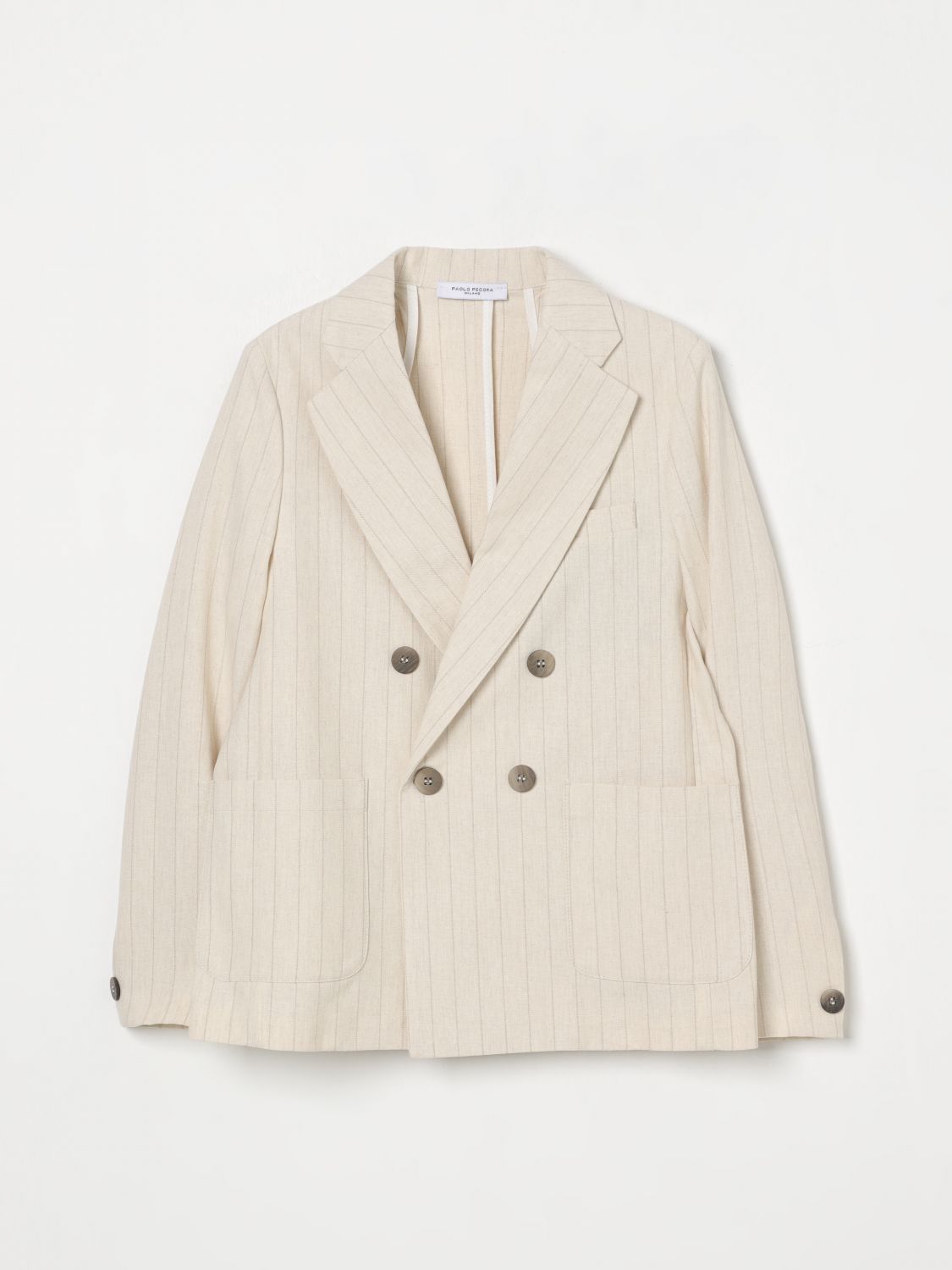 Blazer PAOLO PECORA Kids color Yellow Cream