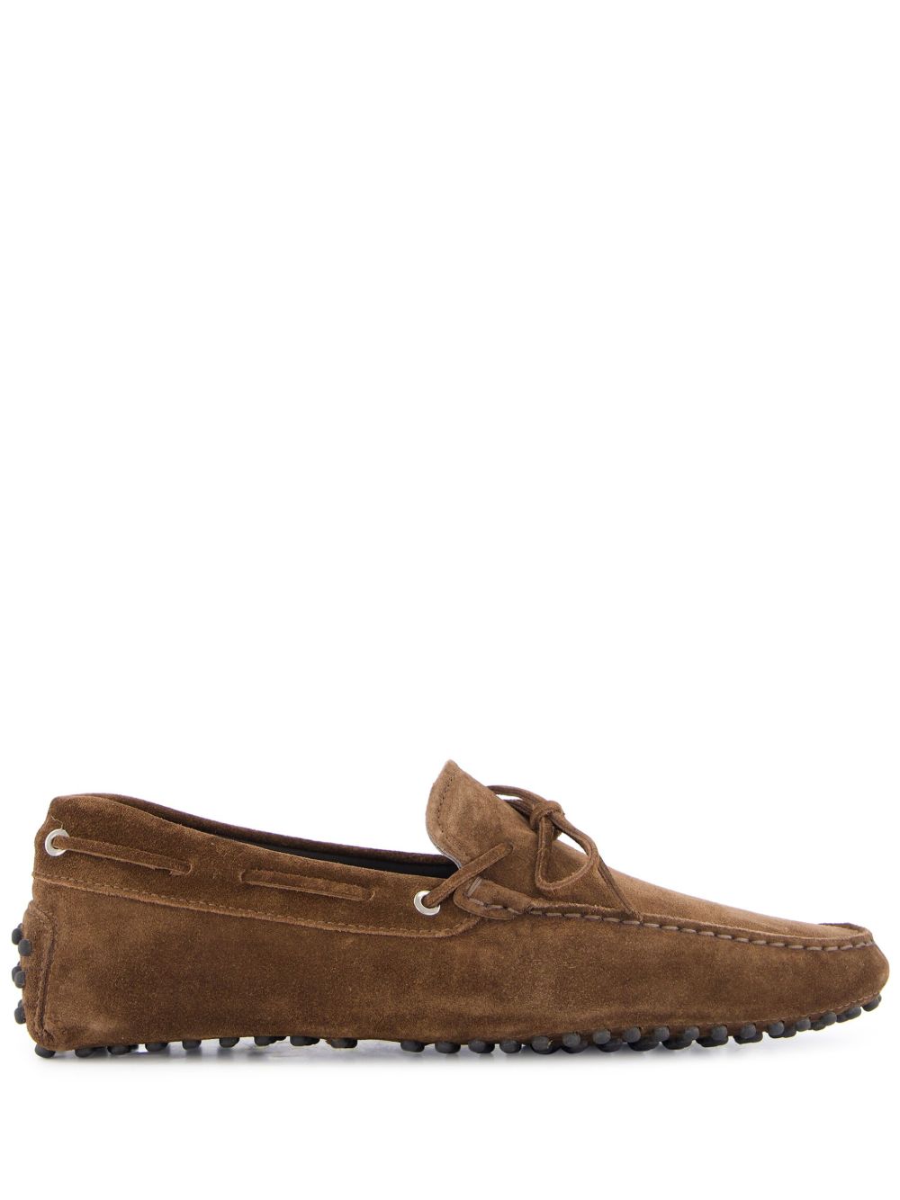 Aurélien suede boat shoes - Black