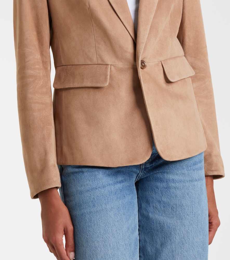 Suede blazer