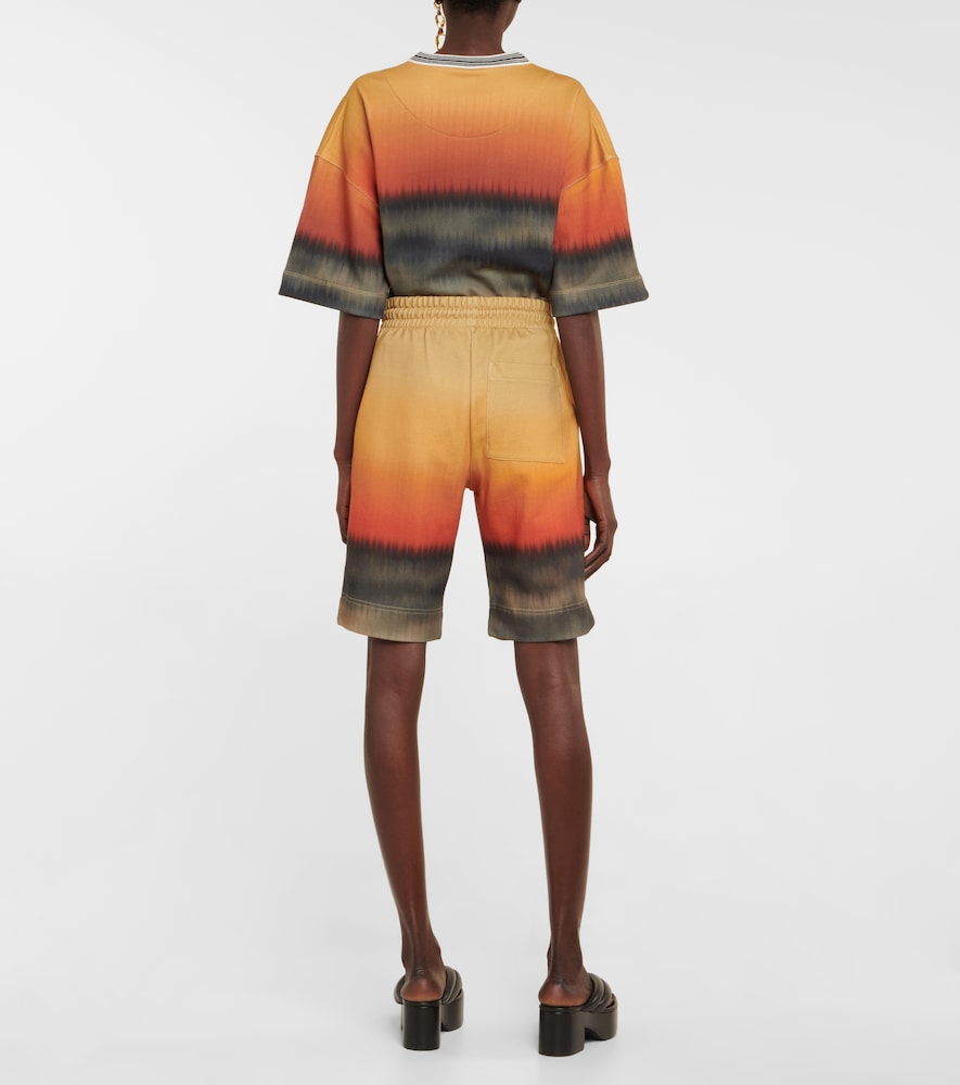Exclusive to Mytheresa - Printed cotton jersey shorts