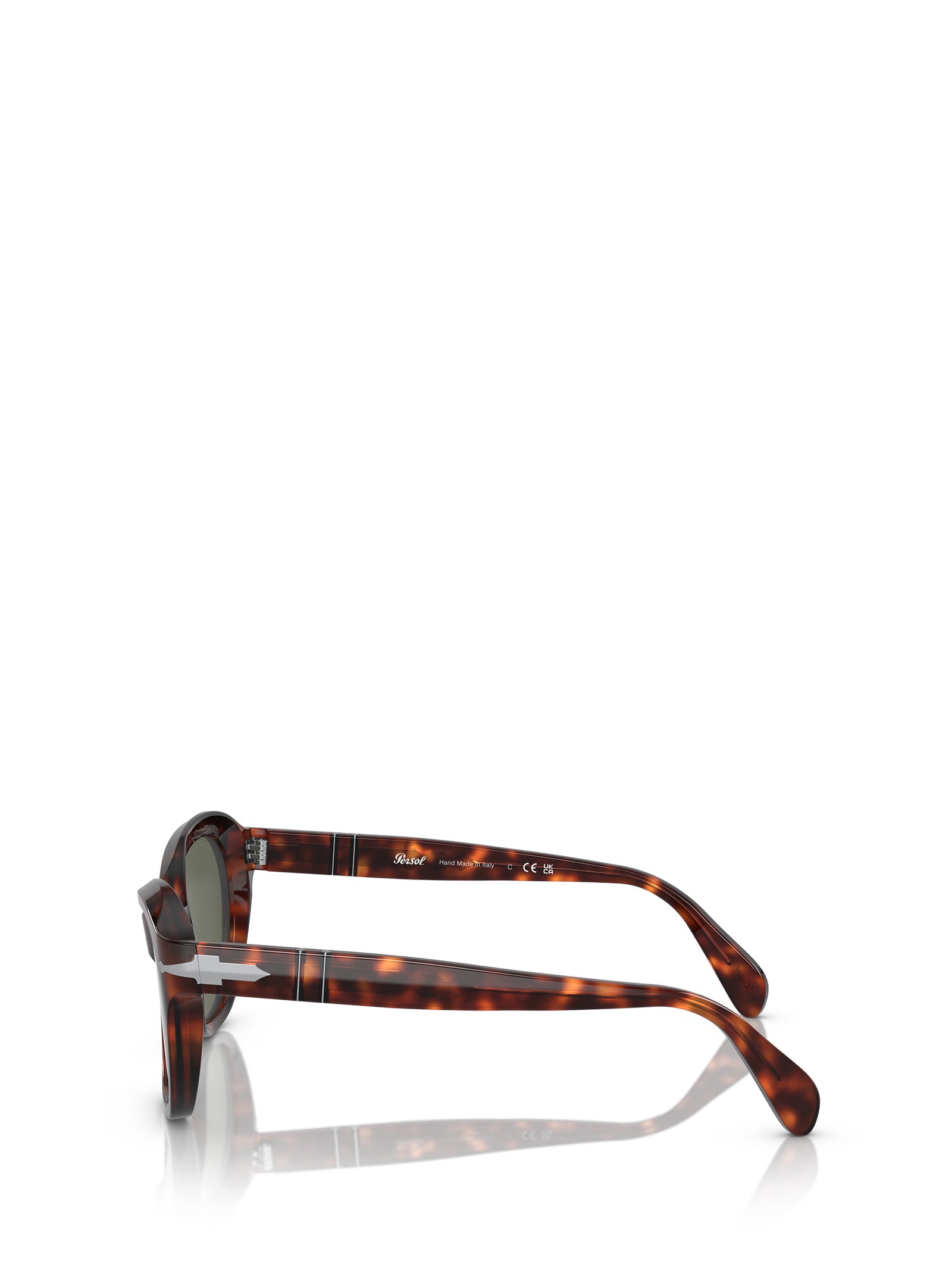 Cat eye-frame sunglasses - Brown