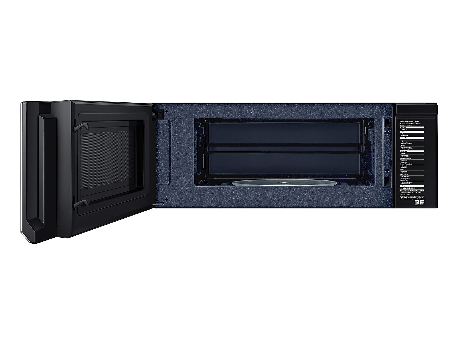 1.1 cu. ft. Smart SLIM Over-the-Range Microwave with 550 CFM Hood Ventilation, Wi-Fi & Voice Control in Stainless Steel(ME11A7710DS/AA)