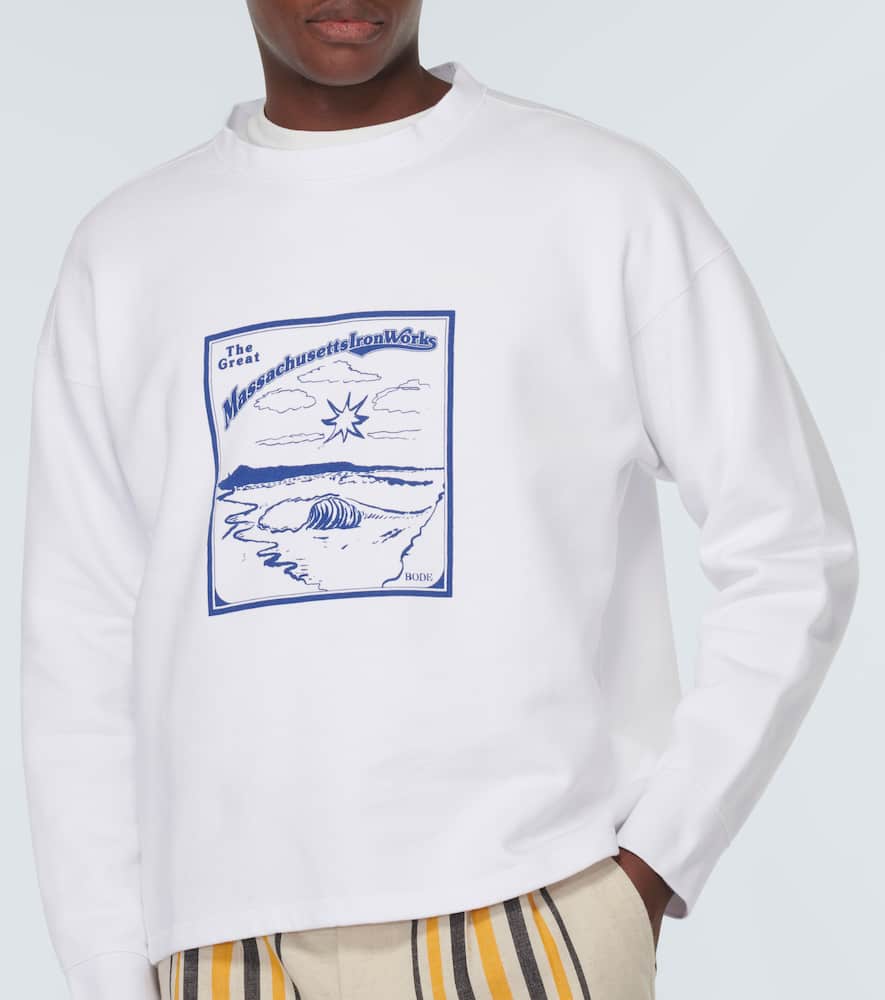 Ironworks cotton jersey sweatshirt