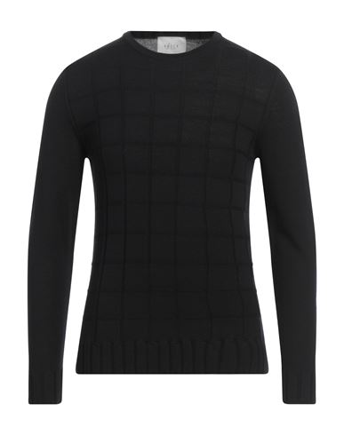 Man Sweater Black Size 40 Merino Wool
