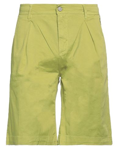 Man Shorts & Bermuda Shorts Lime green