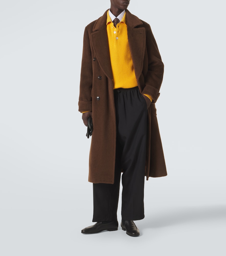Julian virgin wool straight pants