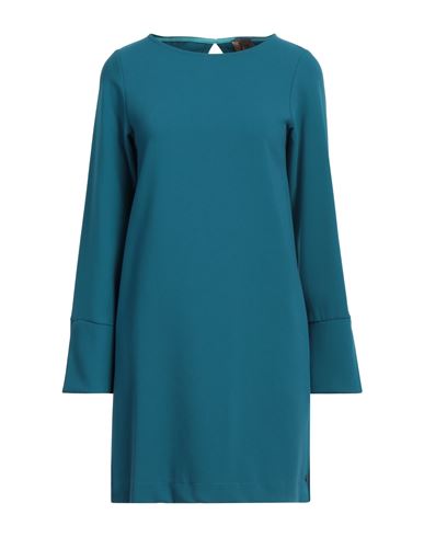 Même Road Woman Mini dress Deep teal Size 2 Polyester, Rayon, Elastane