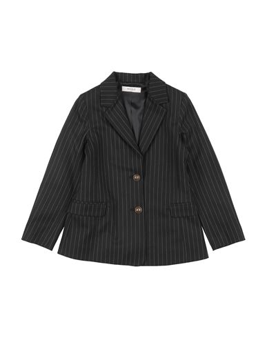 Girl Kid Girl Blazer Black Size 14 Polyester, Viscose, Elastane