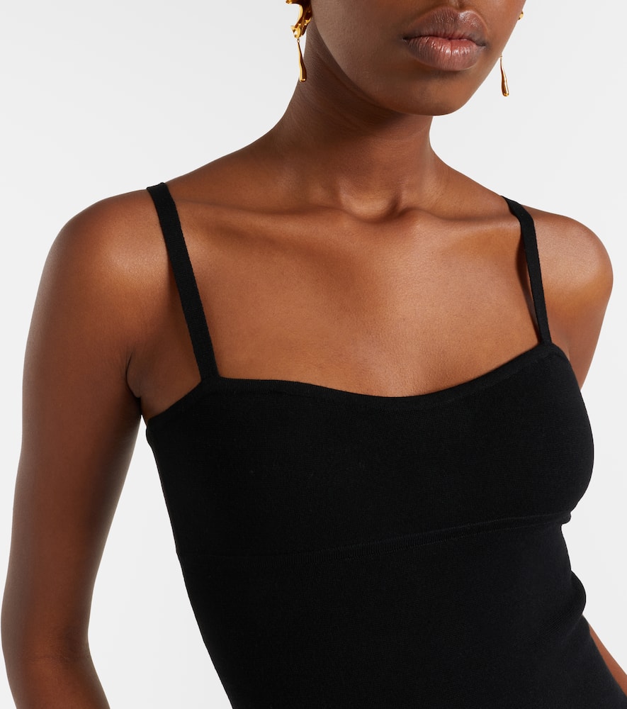 Epica wool-blend top