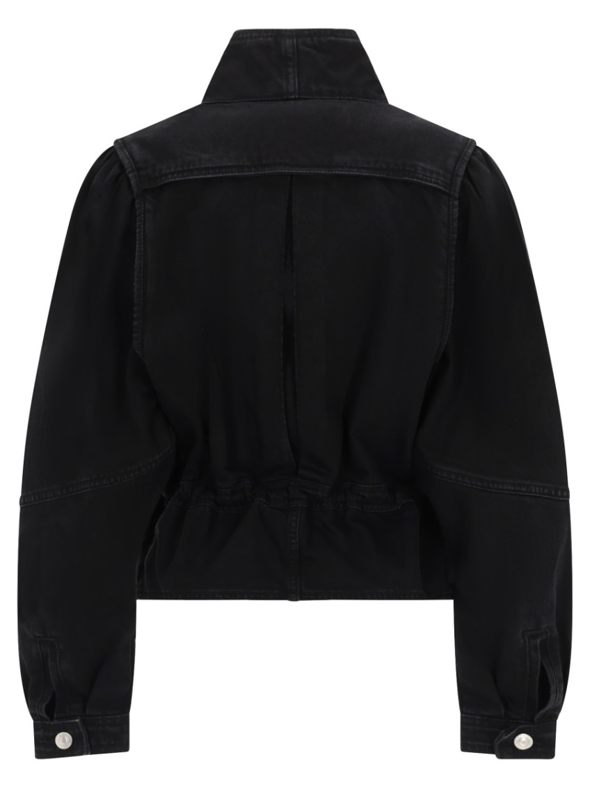 Isabel Marant - dolie gz jacket high collar waist