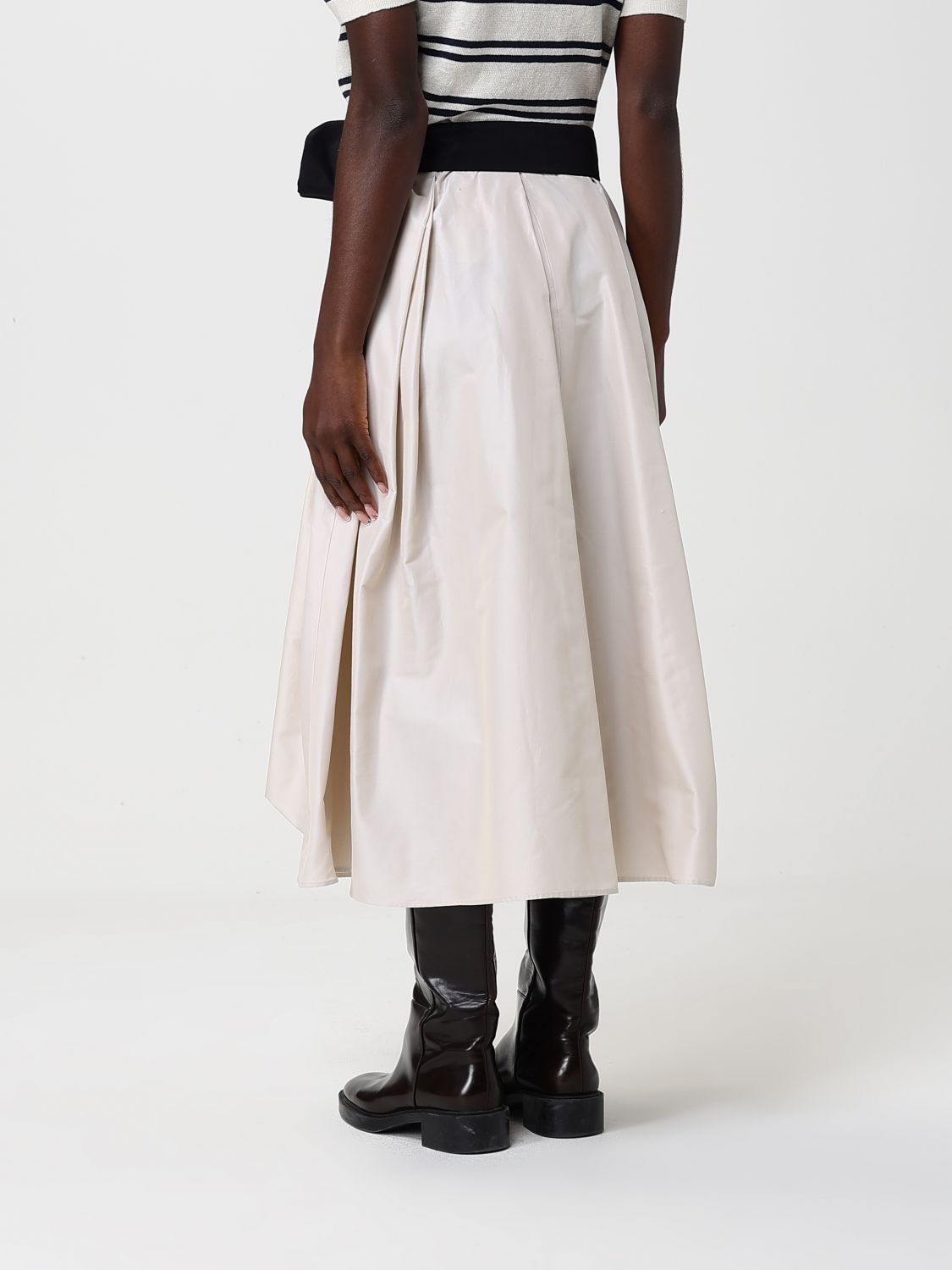 Skirt Woman color Black
