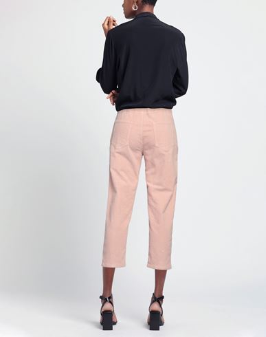 Biancalancia Woman Pants Blush Size 10 Cotton, Elastane