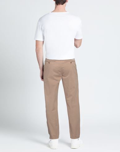 Man Pants Beige Size 30 Cotton, Elastane
