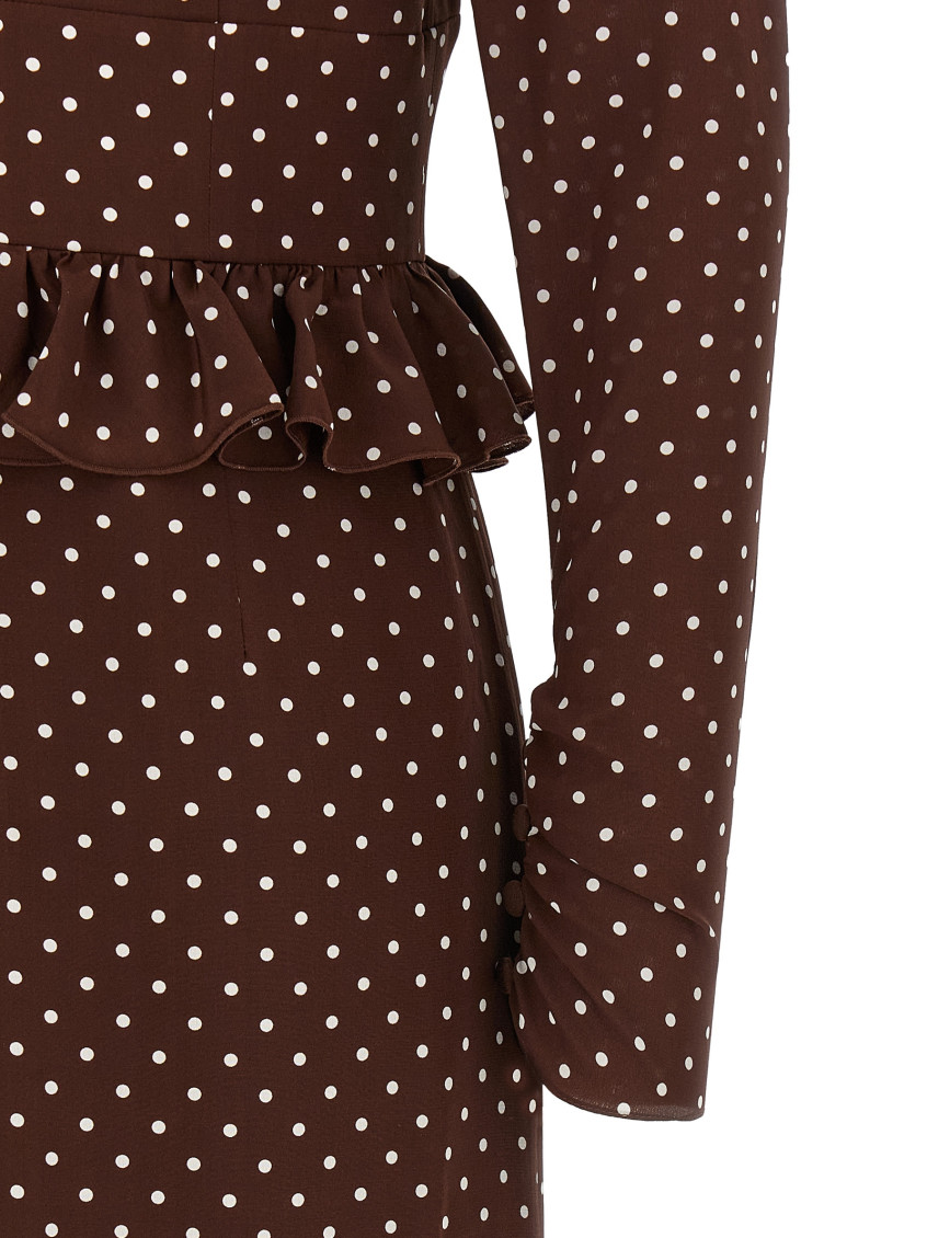 Polka Dot Midi Dress