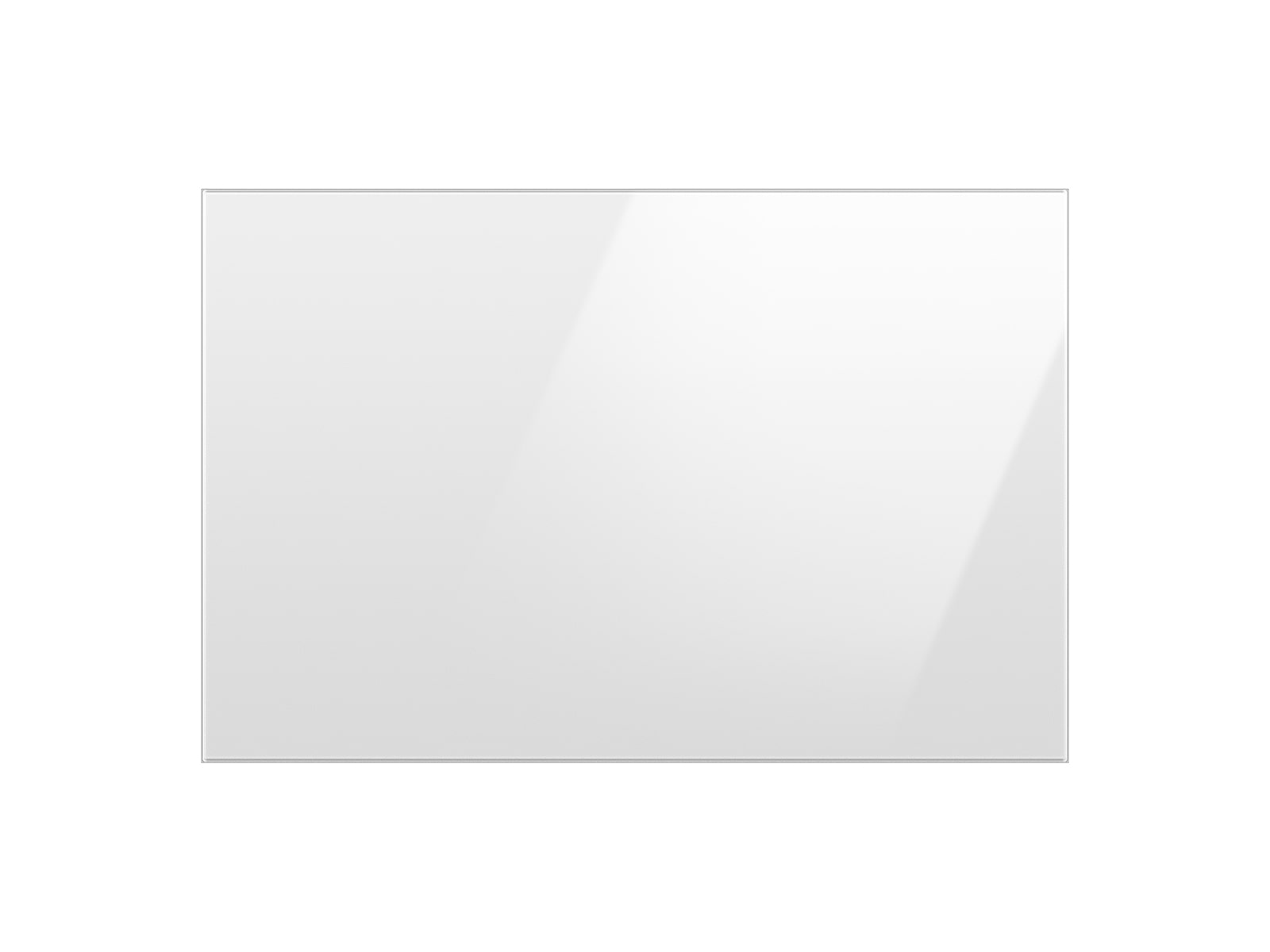 Bespoke 3-Door French Door Refrigerator Panel in White Glass - Bottom Panel(RA-F36DB312/AA)