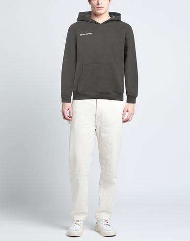 Man Sweatshirt Charcoal Size S Cotton