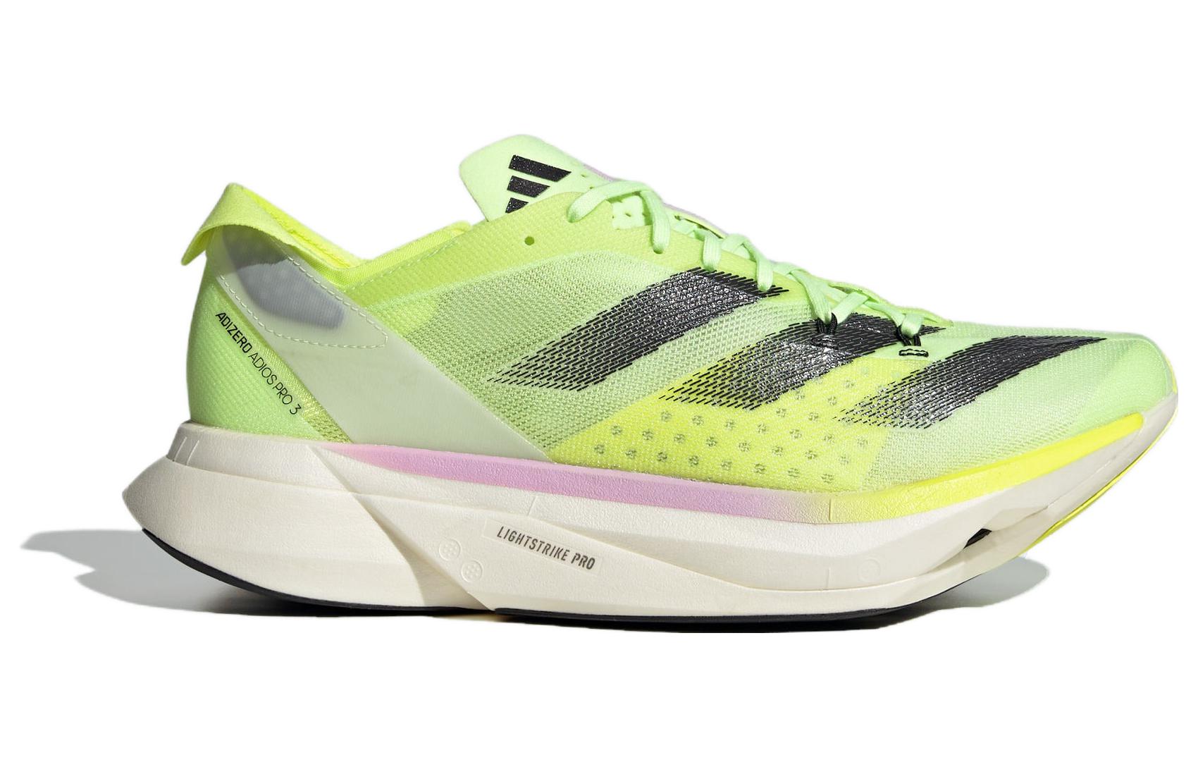 Adizero Adios Pro 3 'Neon Green Black Pink'