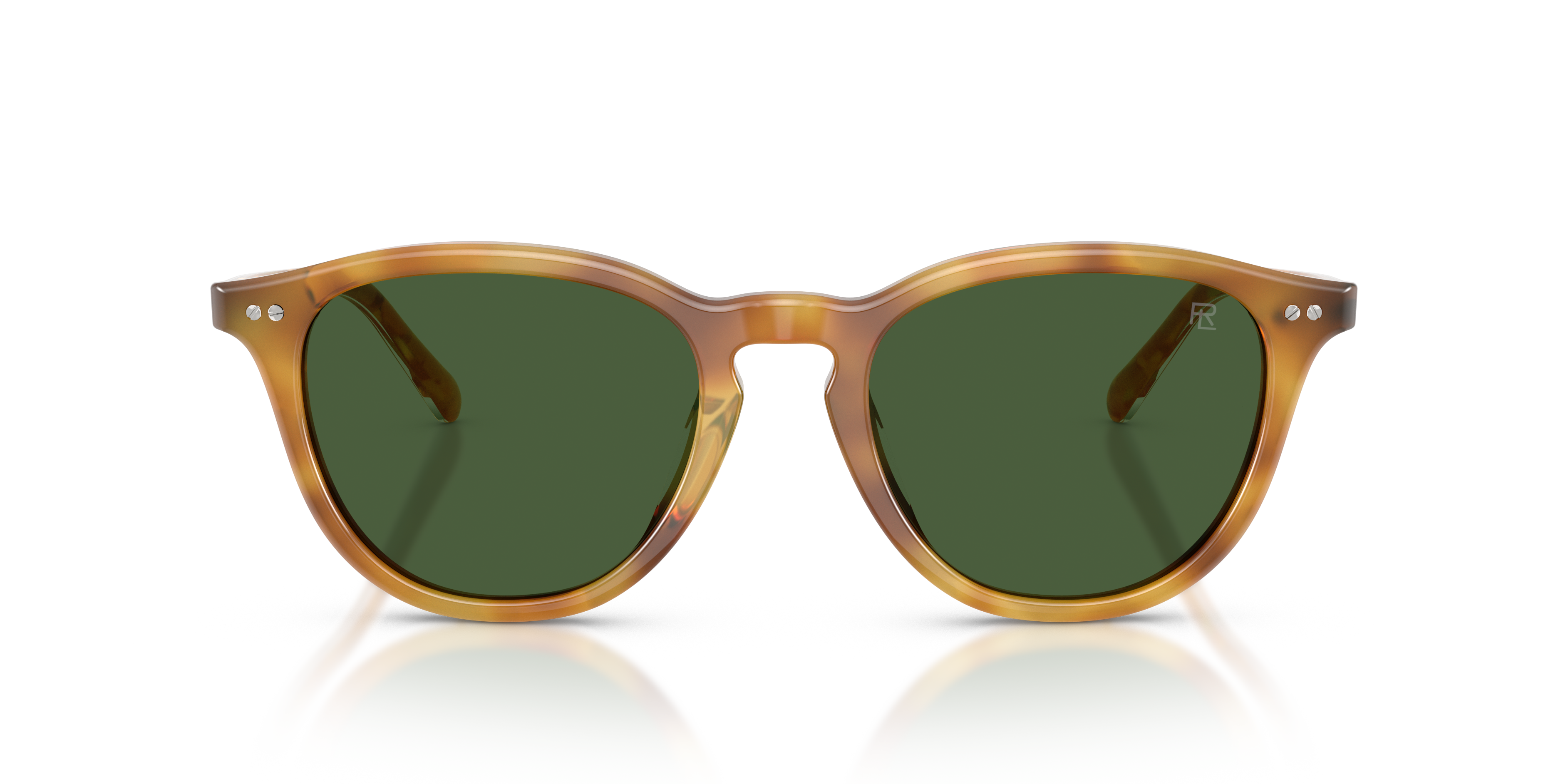 Ralph Lauren Uomo Ralph Lauren RL8241U 618571 Occhiali da sole Acetato Tartaruga Verde Pantos Normale