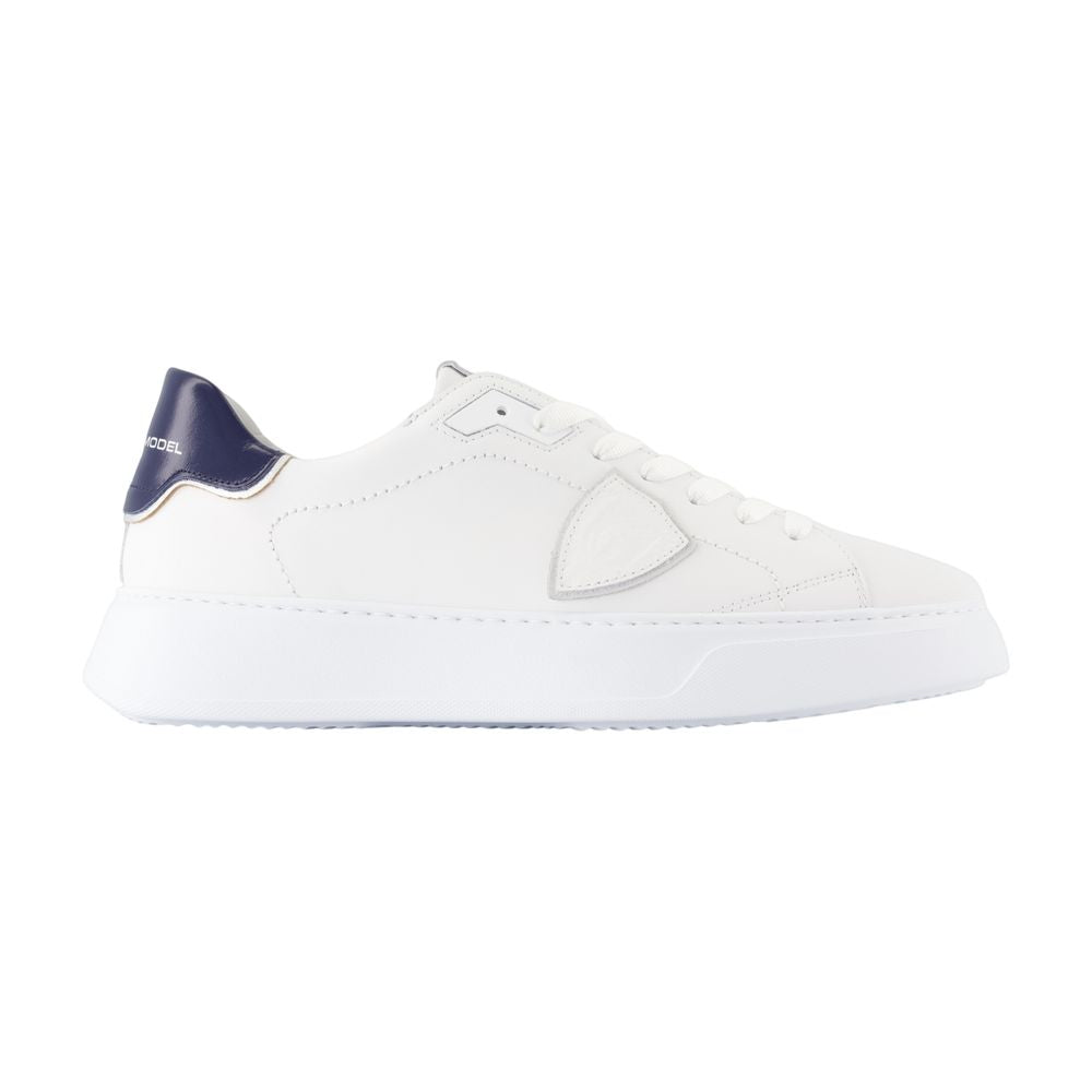 Temple Low Sneaker — White