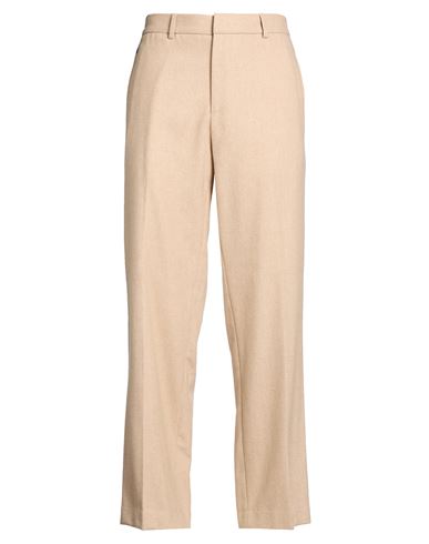 Man Pants Beige Size 32 Virgin Wool, Acrylic, Polyamide, Cashmere