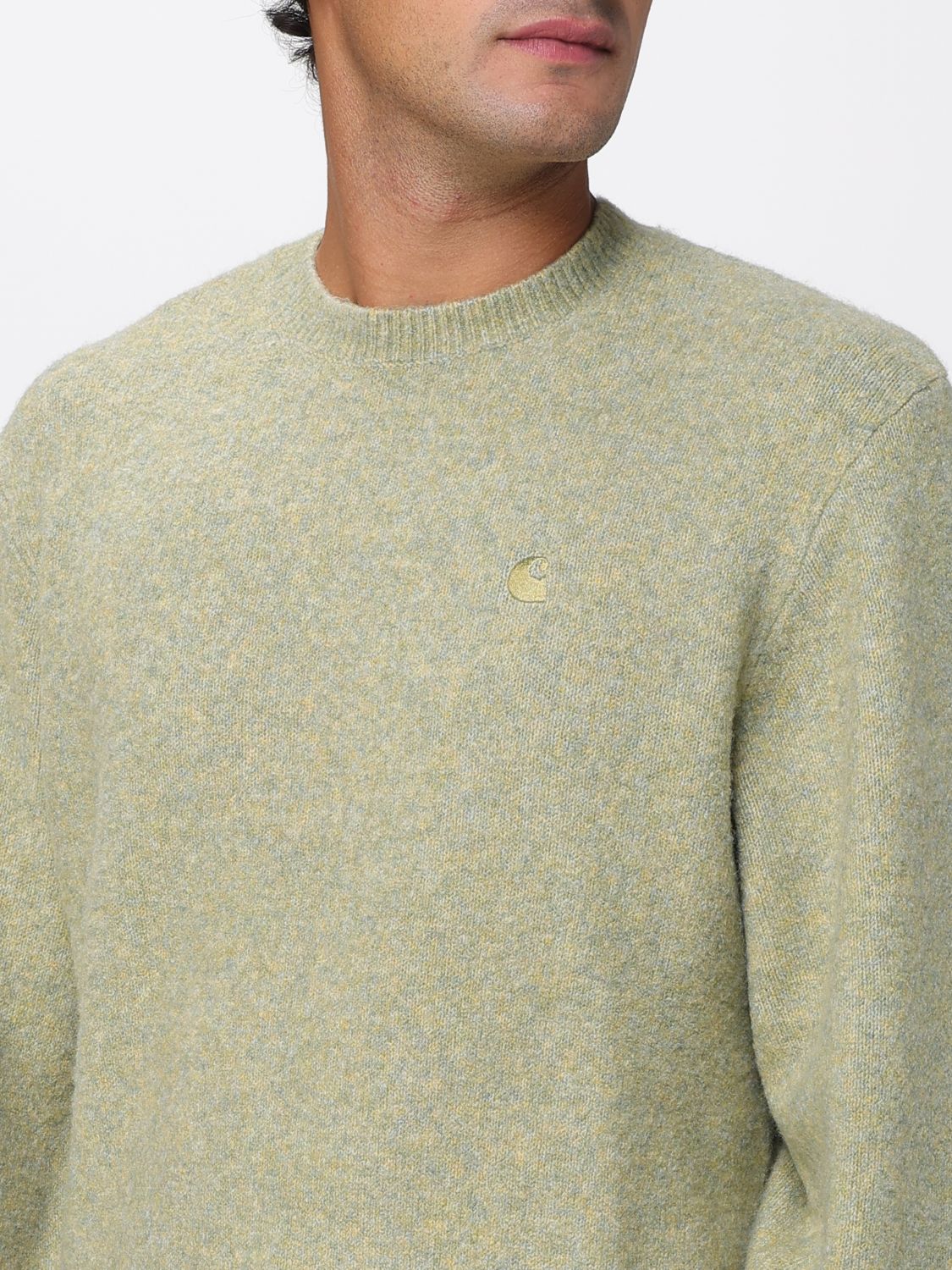 Sweater Men color Green