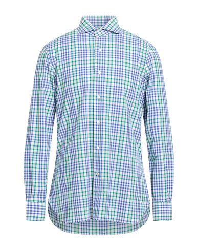 Man Shirt Blue Size 15 ½ Cotton