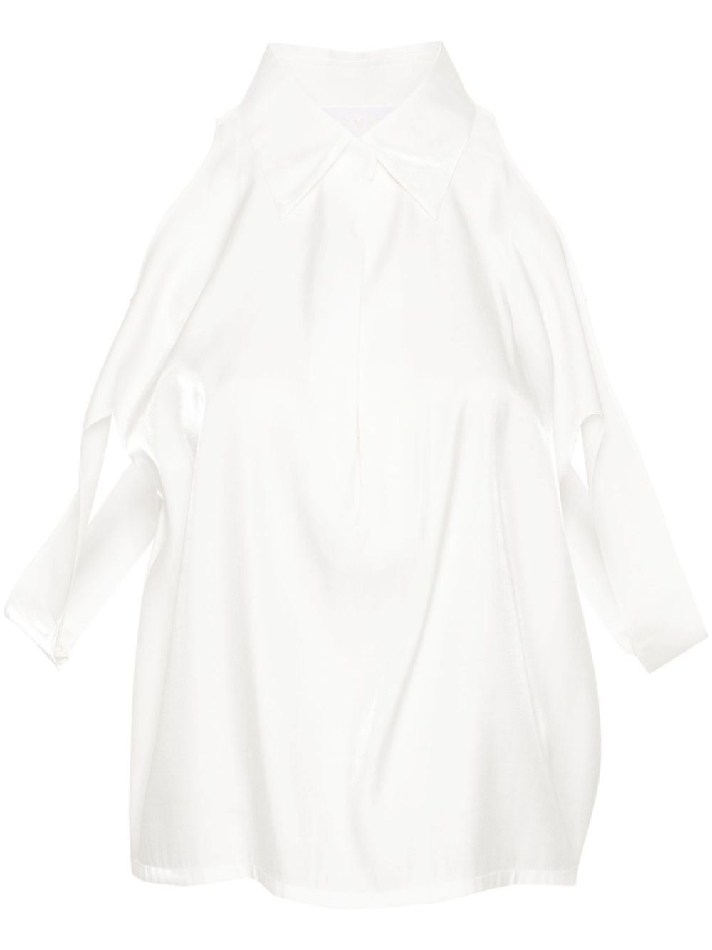 Off-shoulder blouse - White