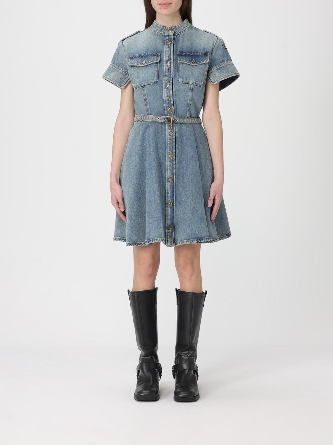 Dress Woman color Denim