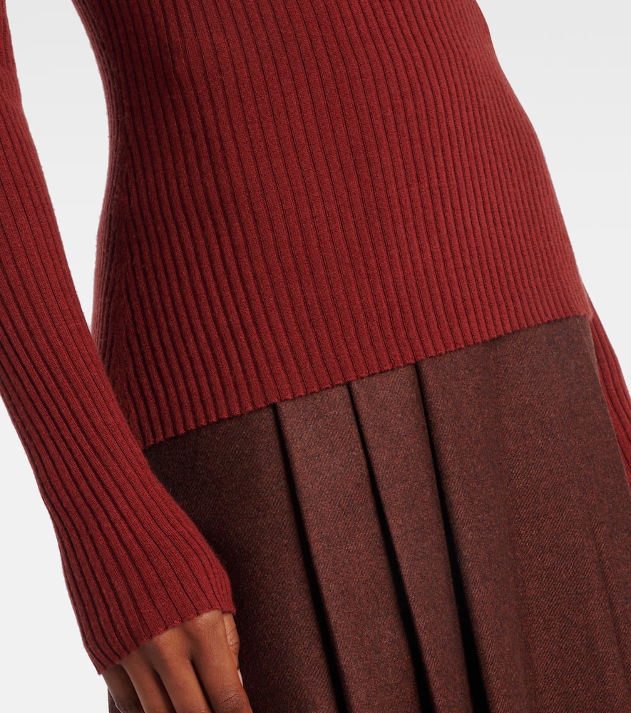 Peppe cashmere and silk turtleneck